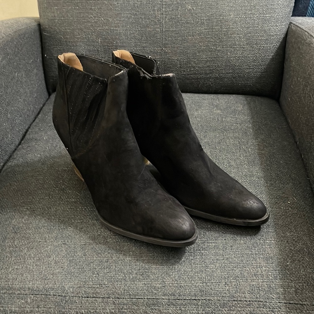 Black booties